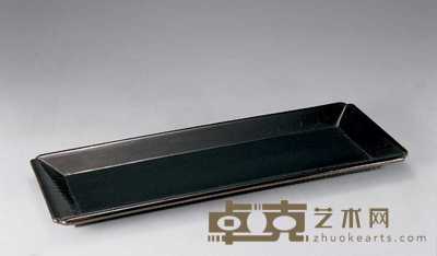 清 漆倭角长方盘 36.4×14.5cm